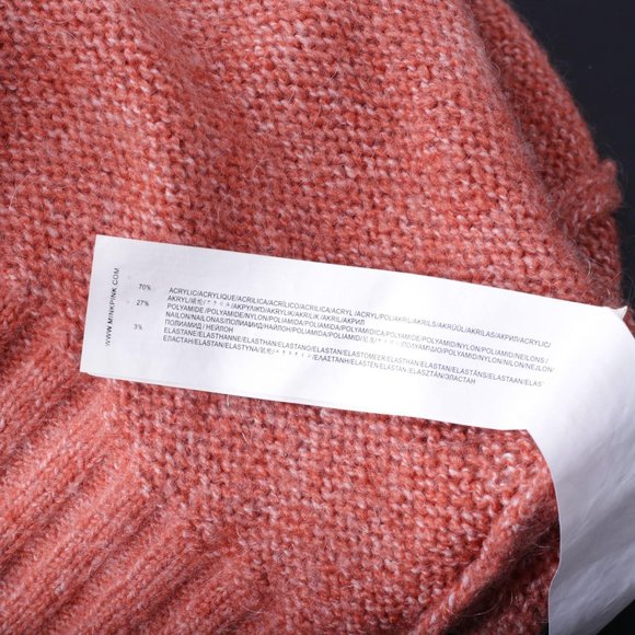 Mink Pink Heather Curious Rollback Sweater - Picture 7 of 7